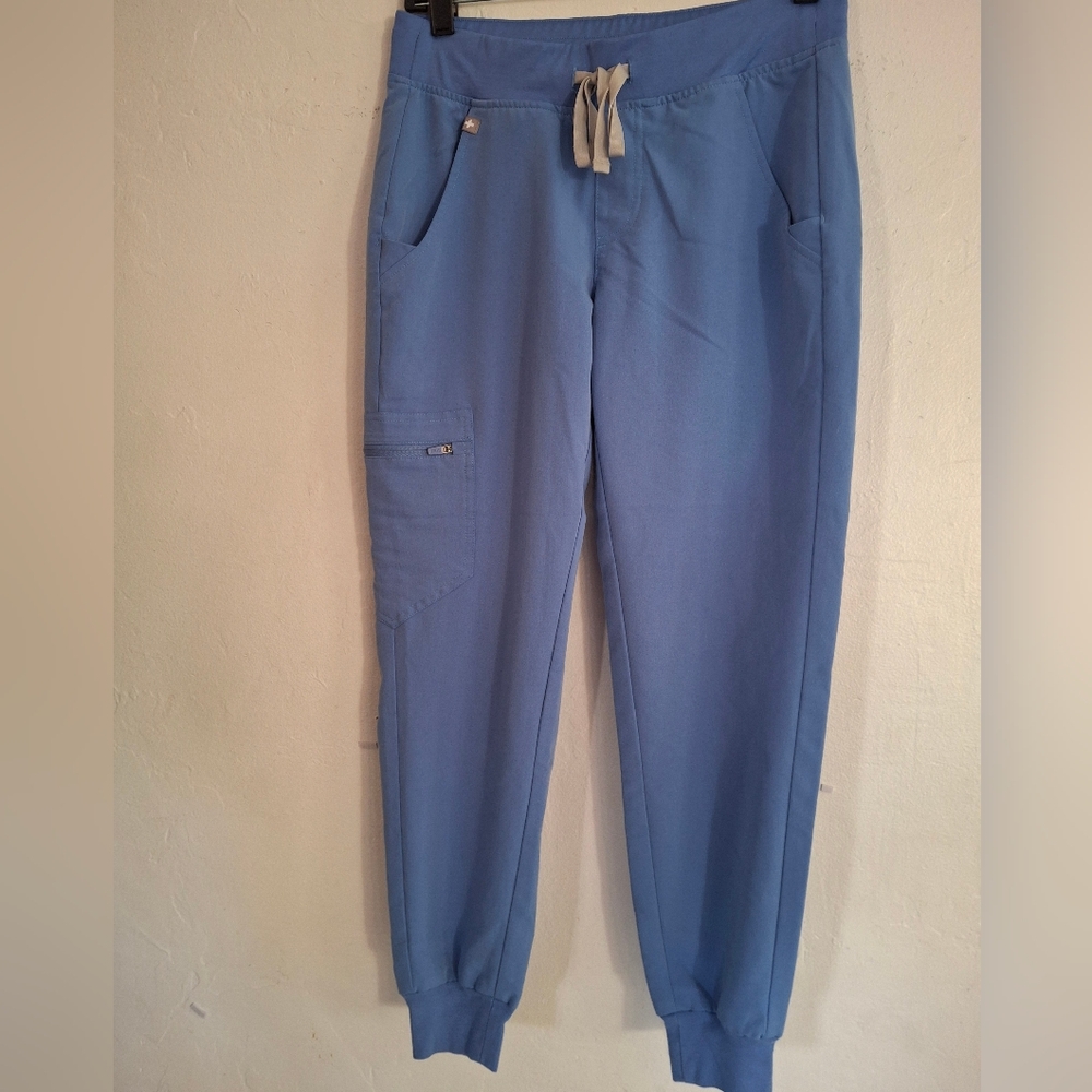 Woman's Figs Blue Scrub Pants Size XS